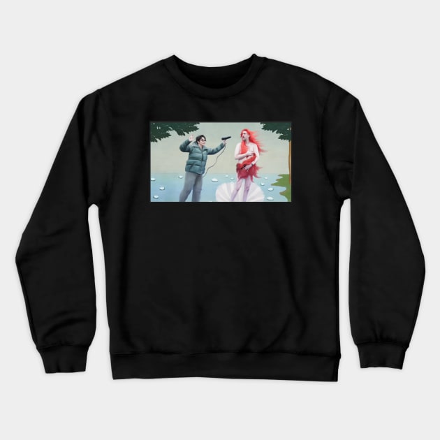 The Birth of Little Alex Horne Crewneck Sweatshirt by scohoe